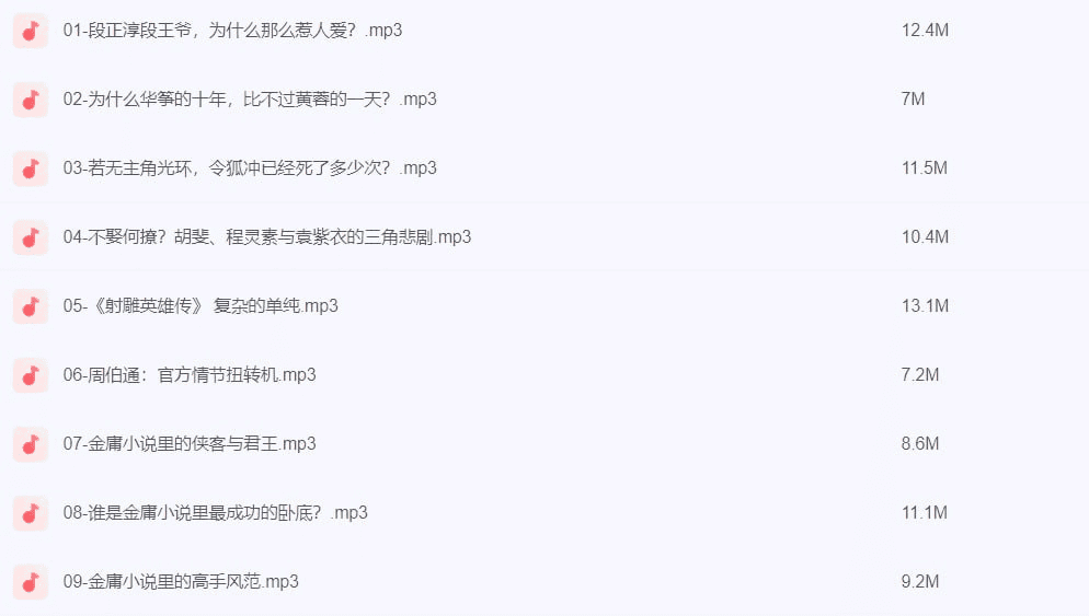 资源《张公子讲金庸【完结】》的海报