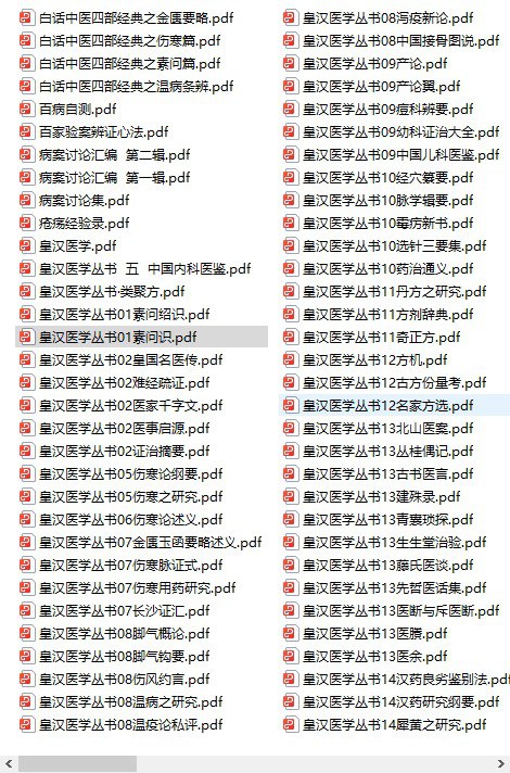 资源《《中医电子书书单》2000-2100 中医爱好者必备合集[pdf]》的海报