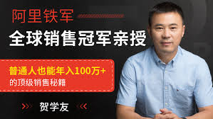 资源《阿里全球销售冠军，解密百万年薪的销售秘籍》的海报