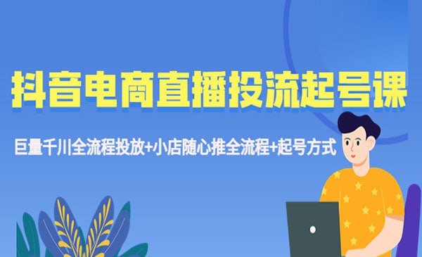 资源《【电商抖音直播投流起号课程】》的海报