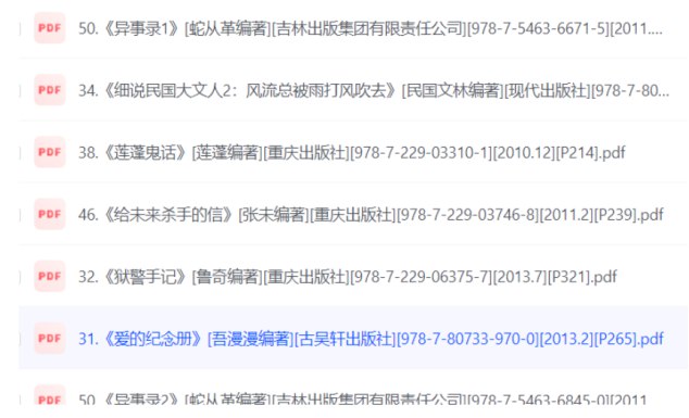 资源《天涯论坛优质书籍合集 PDF 》的海报