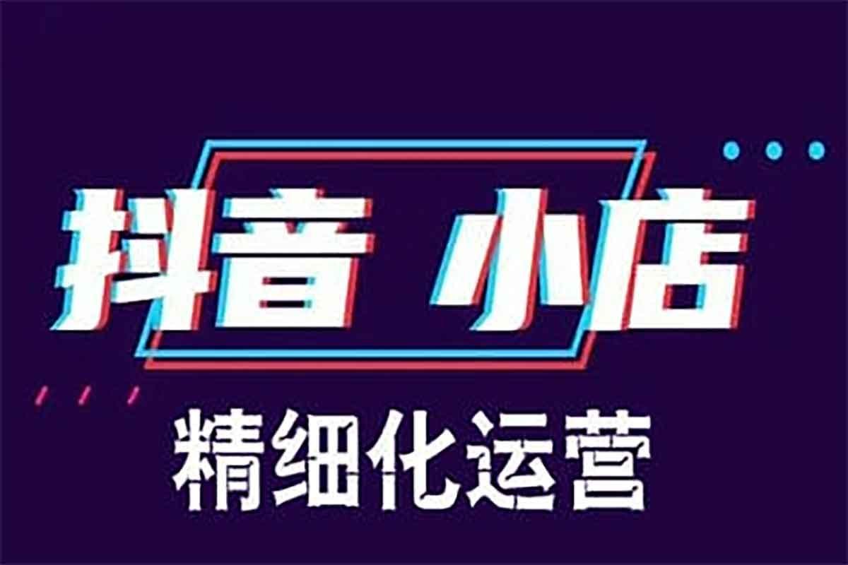 资源《抖店精细化运营全案课，抖音​小店从0-1集训营，电商系统运营实操课》的海报