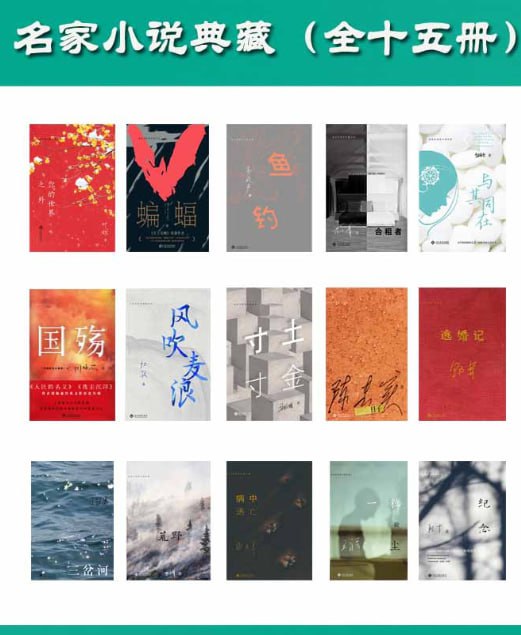 资源《《名家小说典藏》套装共十五册 本本经典 值得一读[pdf]》的海报