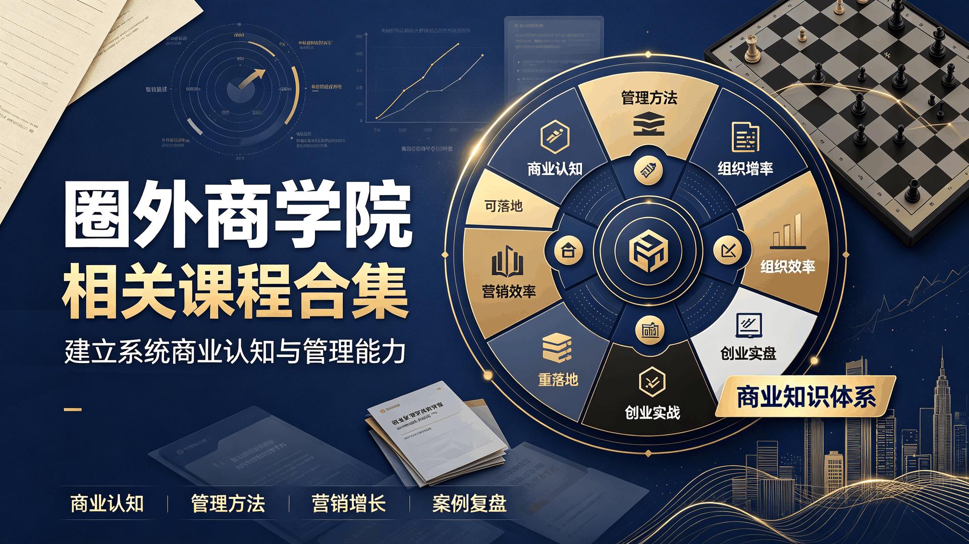 资源《圈外商学院相关课程合集》的海报