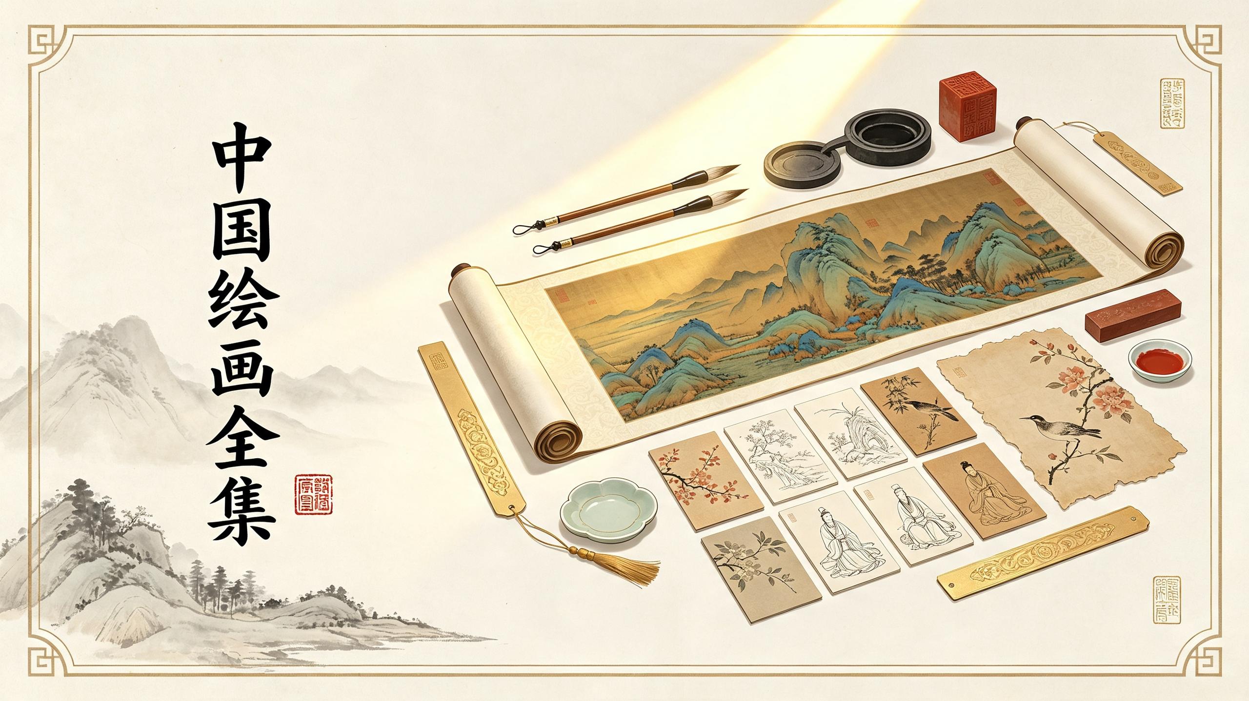 资源《《中国绘画全集》｜国画艺术｜高清电子版》的海报