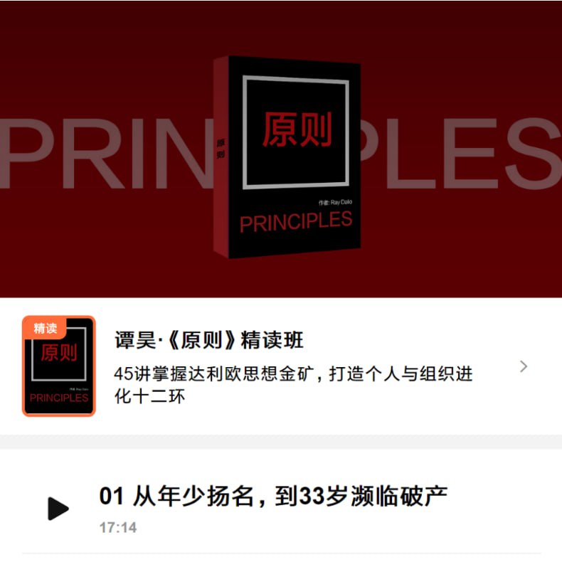 资源《谭昊《原则》精读班 pdf+mp3》的海报