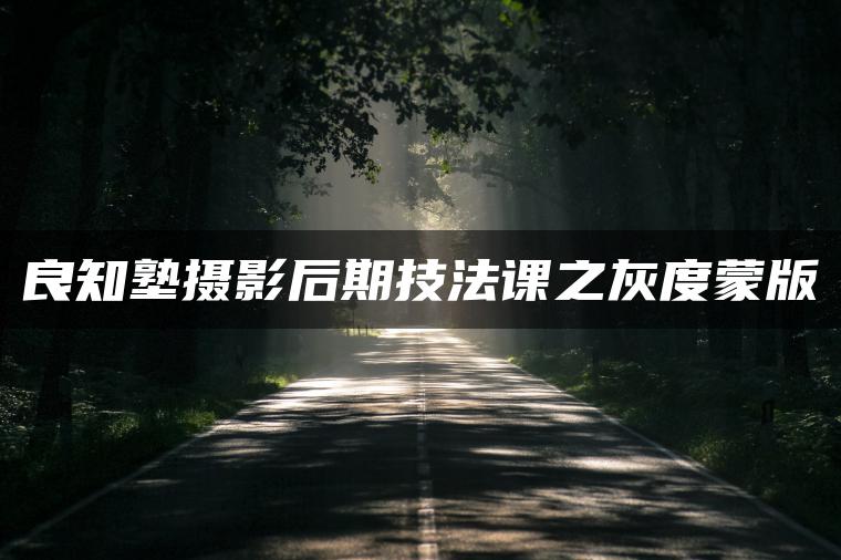 资源《时光机《灰度蒙版：风光摄影后期必备神技》》的海报