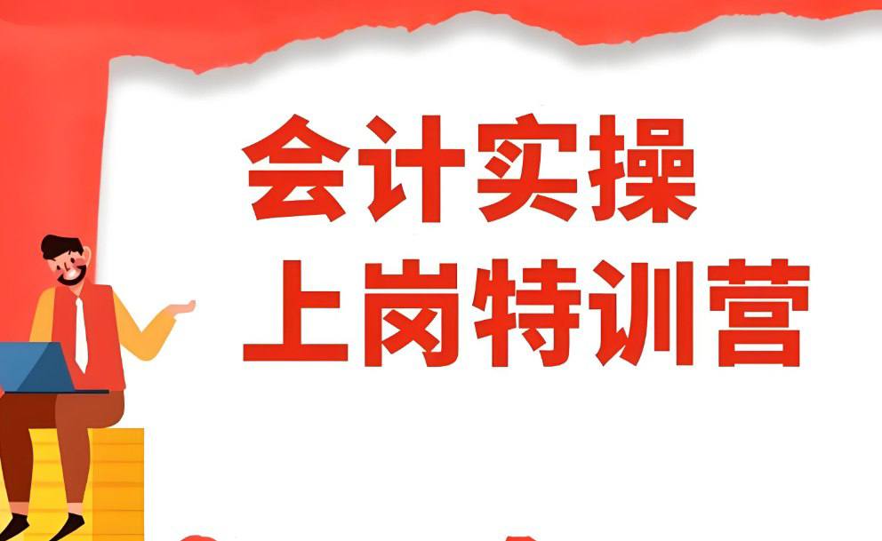 资源《会计上岗特训营：零基础入门到会计实操高手全攻略》的海报