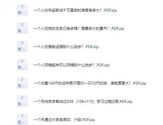 资源《《知乎精选集》3822篇 一次看个够 大合集[pdf]》的海报