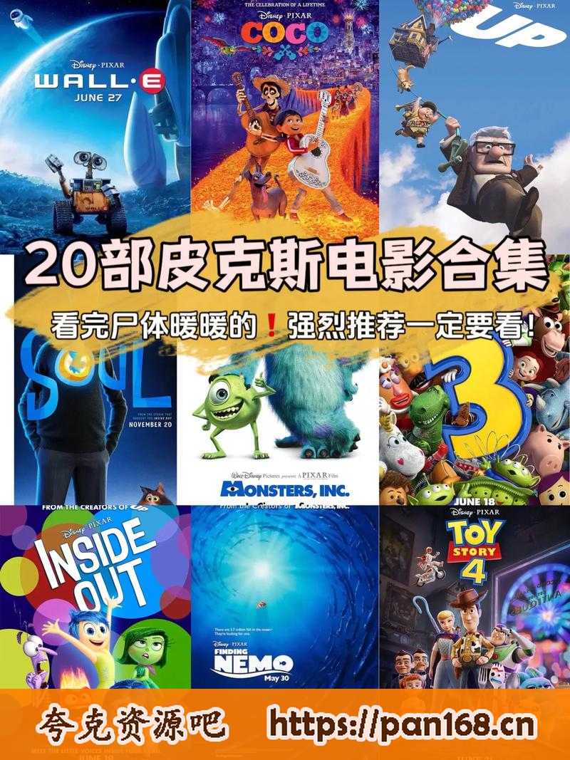 资源《皮克斯动画电影合集「外挂中英字幕」》的海报