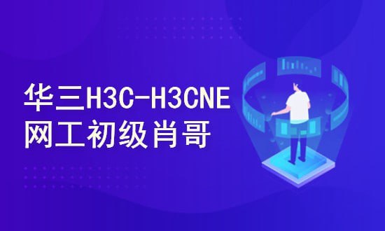 资源《H3C-H3CNE 华三网络工程师从入门到精通 自学视频课程[肖哥]》的海报
