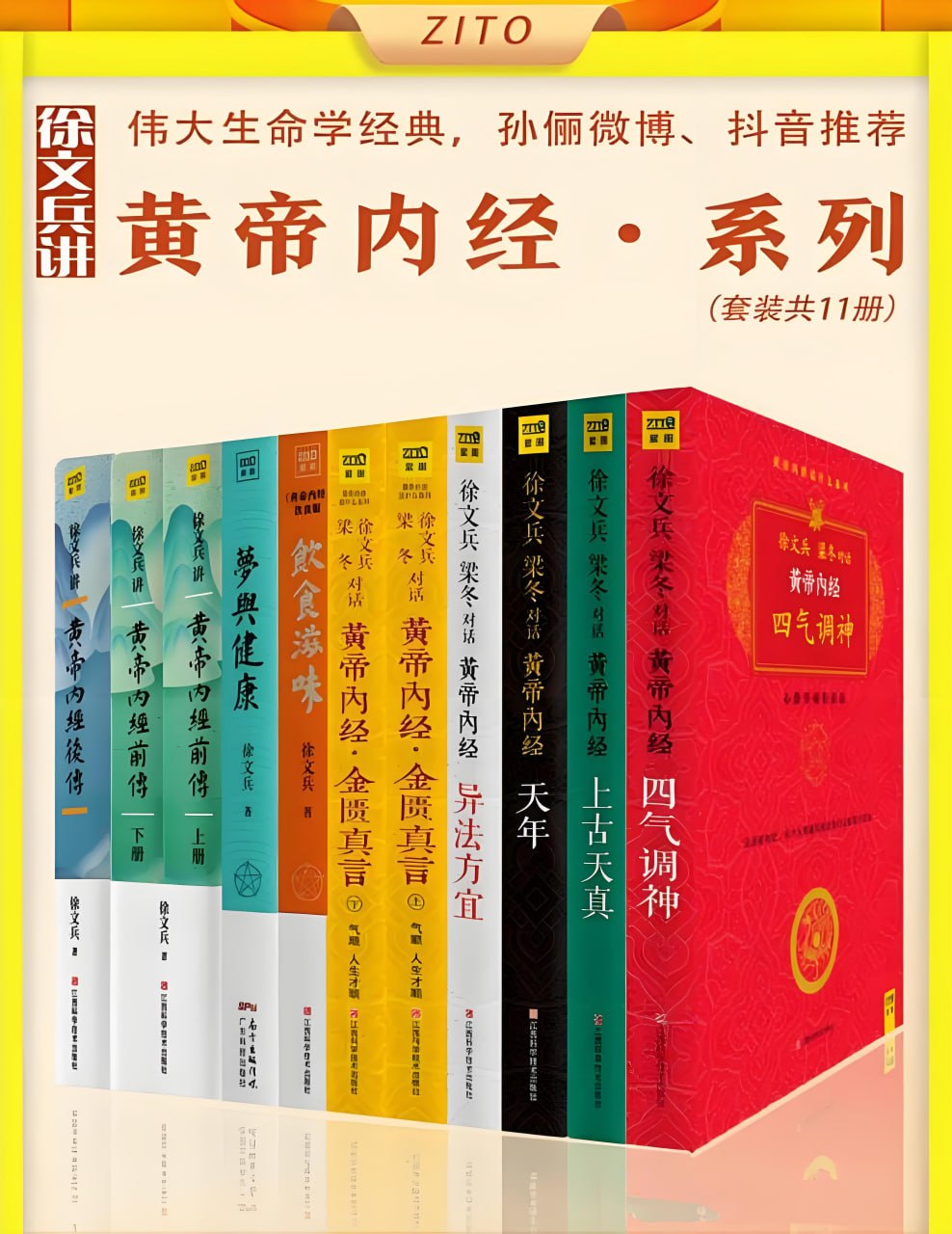 资源《《徐文兵讲黄帝内经系列》[套装11册]》的海报
