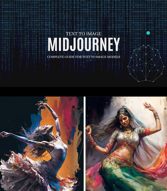 资源《Midjourney AI：从零基础到高级版的大师班教程 （中英字幕）》的海报