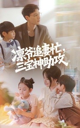 资源《凛爷追妻忙，三宝神助攻》的海报