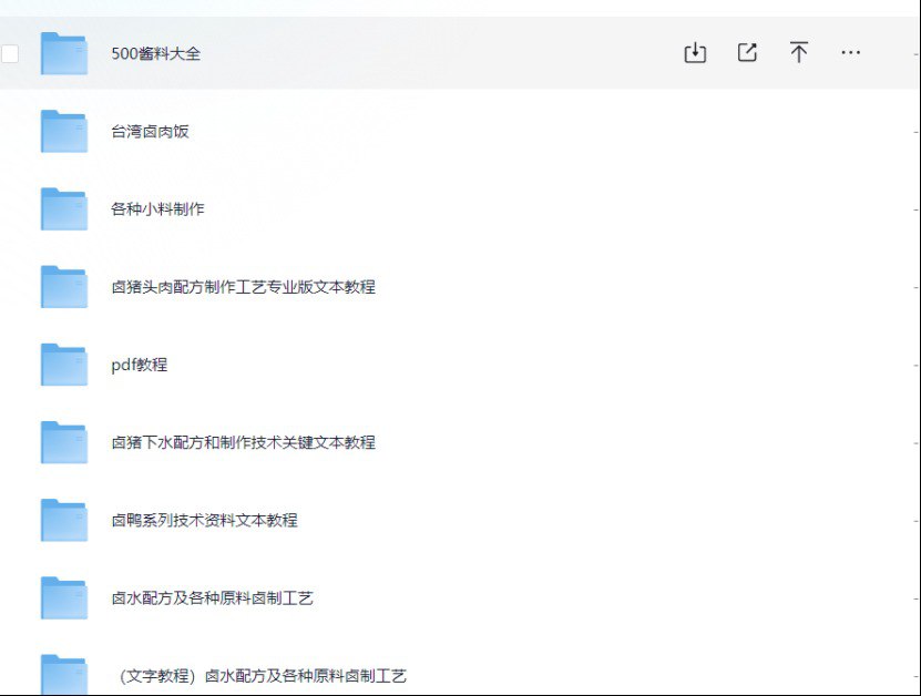 资源《摆摊创业必备  卤水卤料酱料秘方大全   秘制配方制作教程》的海报