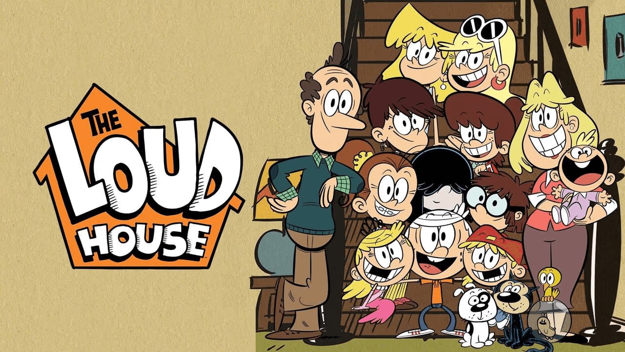 资源《尼克频道英语启蒙动画《喧闹一家亲 The Loud House (1-4季) 》》的海报