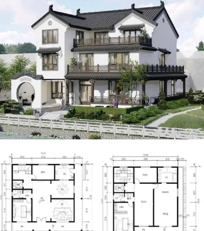 资源《1400多套农村自建房别墅图纸合集》的海报