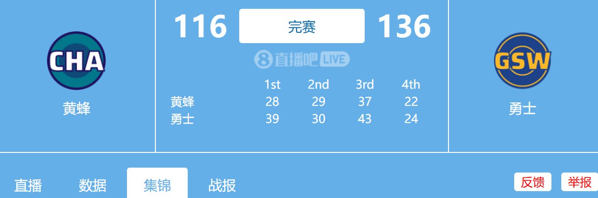 资源《1.18日 NBA常规赛 黄蜂vs勇士全场比赛录像》的海报