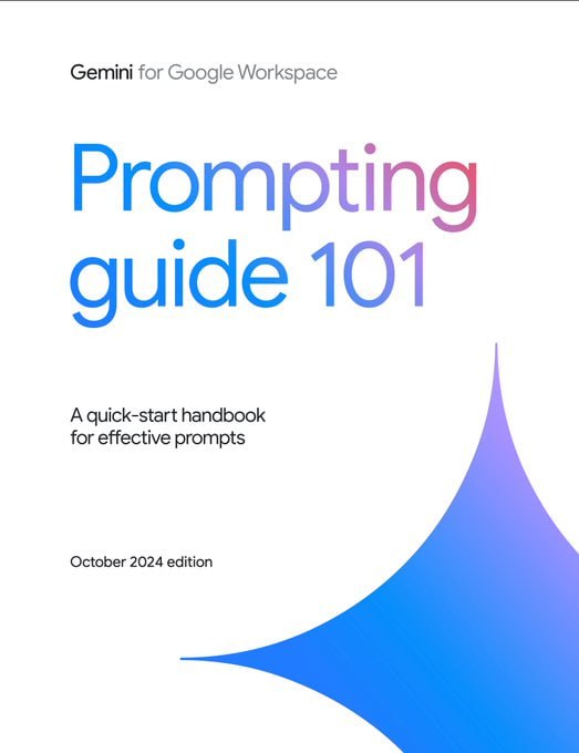 资源《《Gemini for Google Workspace 提示词指南101》中英文翻译版 [pdf]》的海报