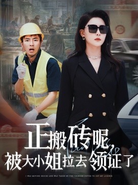 资源《正搬砖呢，被大小姐拉去领证了》的海报