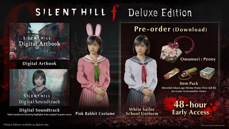 资源《寂静岭F 豪华中文 Build.20599177+预购特典-恶天使の人间+全DLC+原声音乐+美术设定集》的海报