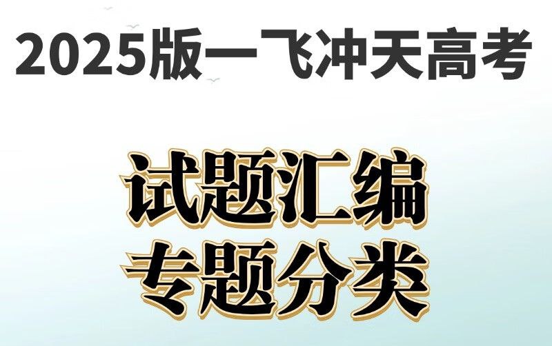 资源《一飞冲天《高考模拟试题汇编·全九科 (2025版) 》》的海报