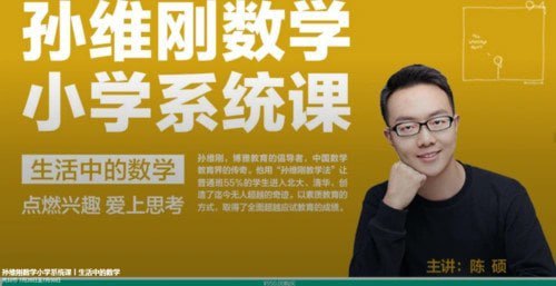 资源《《孙维刚数学小学+初中+高中全套》全方面提升学生成绩[pdf/mp4]》的海报