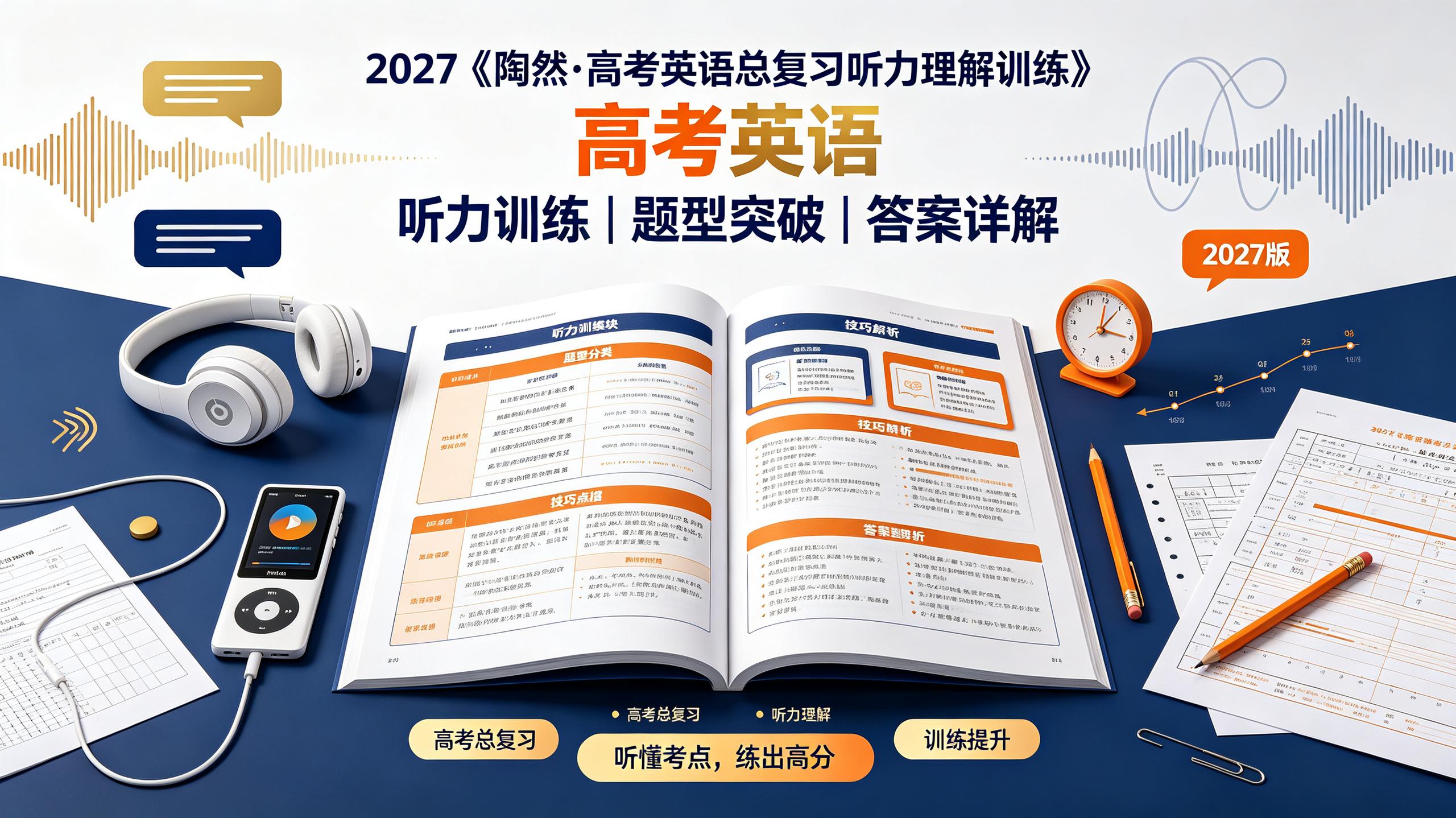 资源《2027《陶然•高考英语总复习听力理解训练》(高考)(英语)》的海报