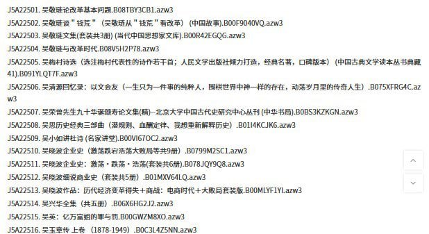 资源《《原版电子书》序号22501--23000 共500本 本本好书 价值上万[azw3]》的海报