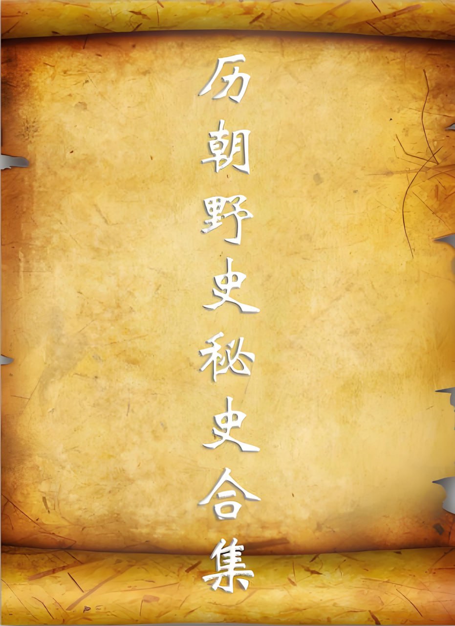 资源《历朝历代野史秘史合集 (PDF格式)》的海报