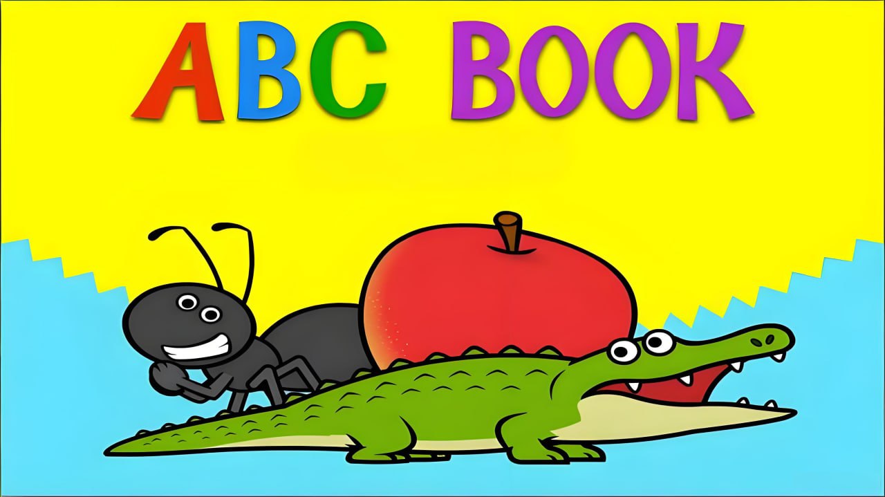 资源《幼儿英语启蒙动画《字母书 ABC Book (音视频+电子书) 》》的海报