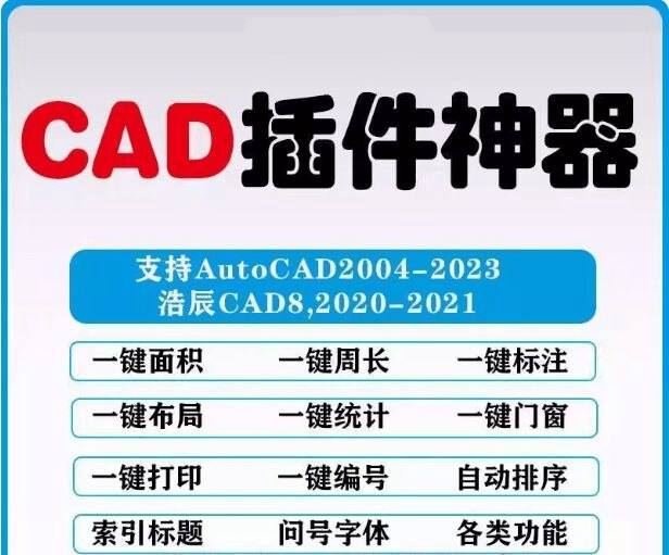 资源《146款AutoCAD插件大合集，工程制图神器，超80类功能！》的海报