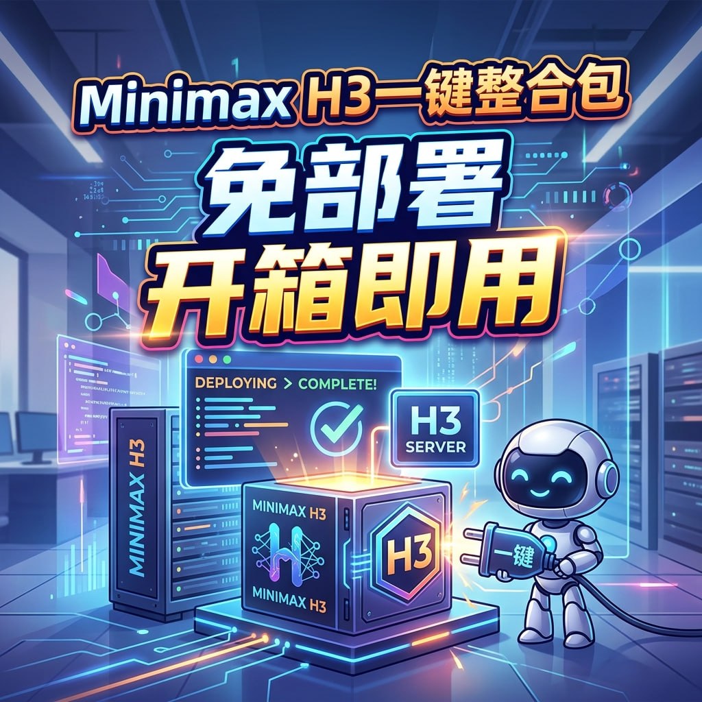 资源《MiniMax H3视频生成一键整合包 免部署》的海报