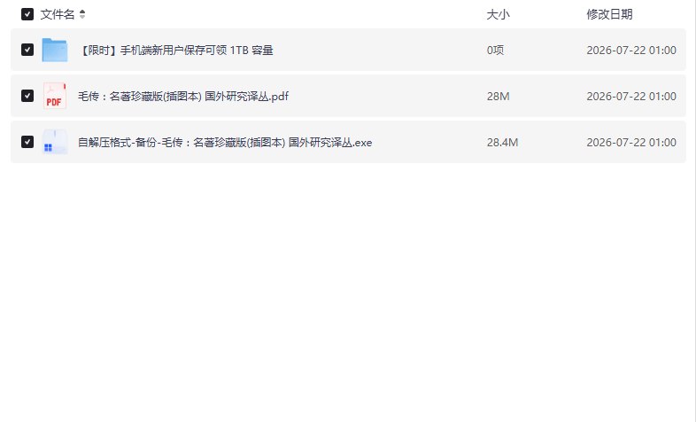 资源《毛泽东传名著珍藏版 插图本 国外毛泽东研究译丛【学习资料】》的海报