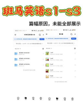 资源《幼儿英语启蒙 斑马英语(S1-S3)》的海报