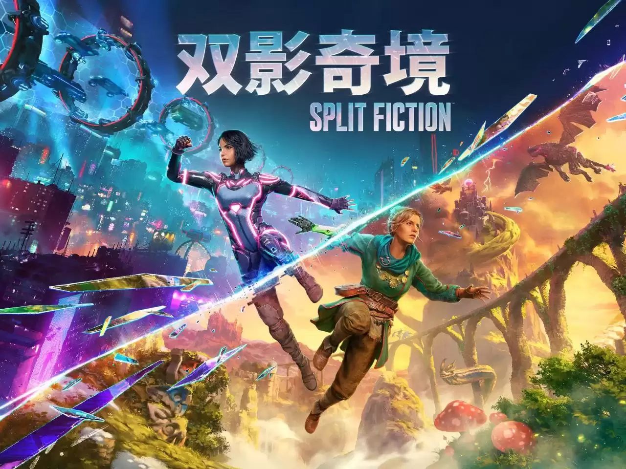 资源《双影奇境 Split Fiction 本地版+Steam联机版.(选择下载)(官中+国配)》的海报
