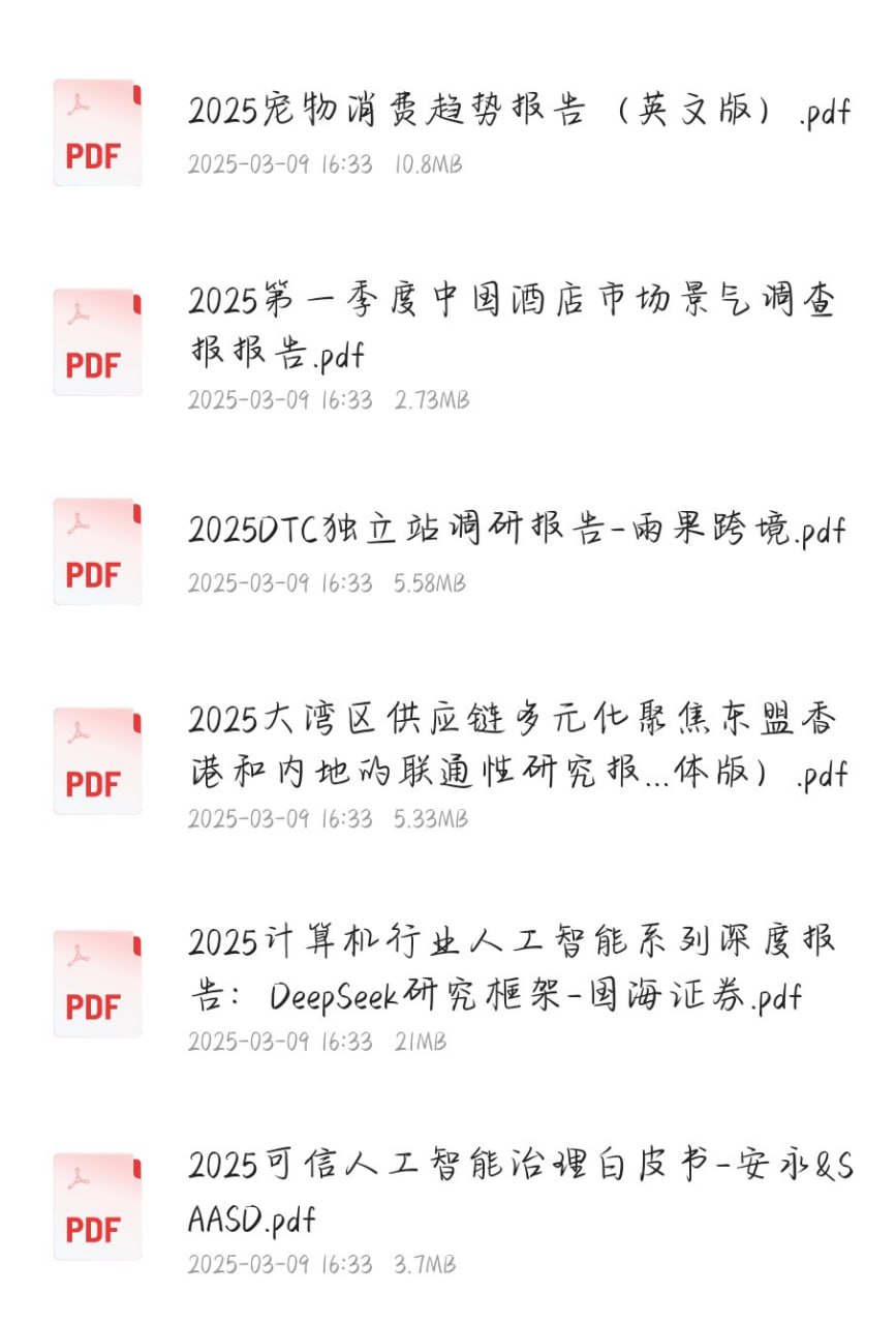 资源《2025最新行业报告分享 67.1MB》的海报