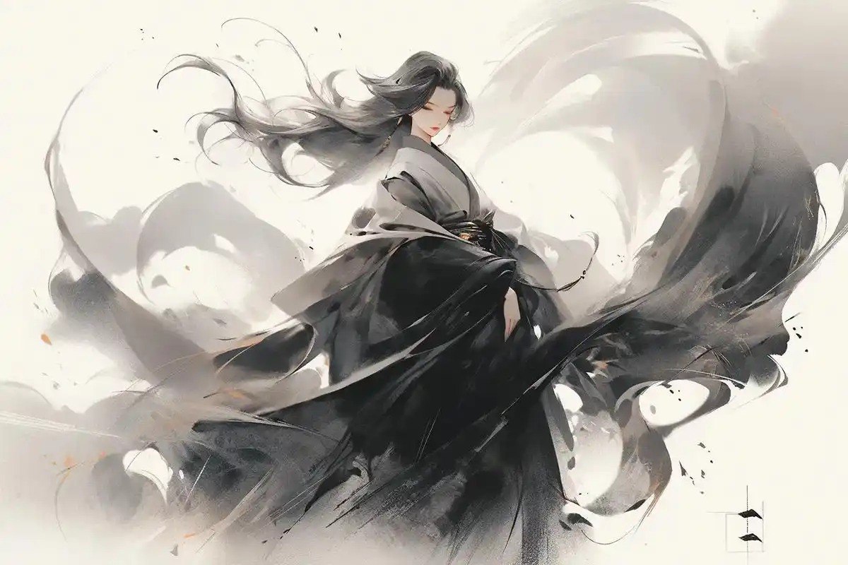 资源《机构高价付费课程：古风水墨插画专业班》的海报