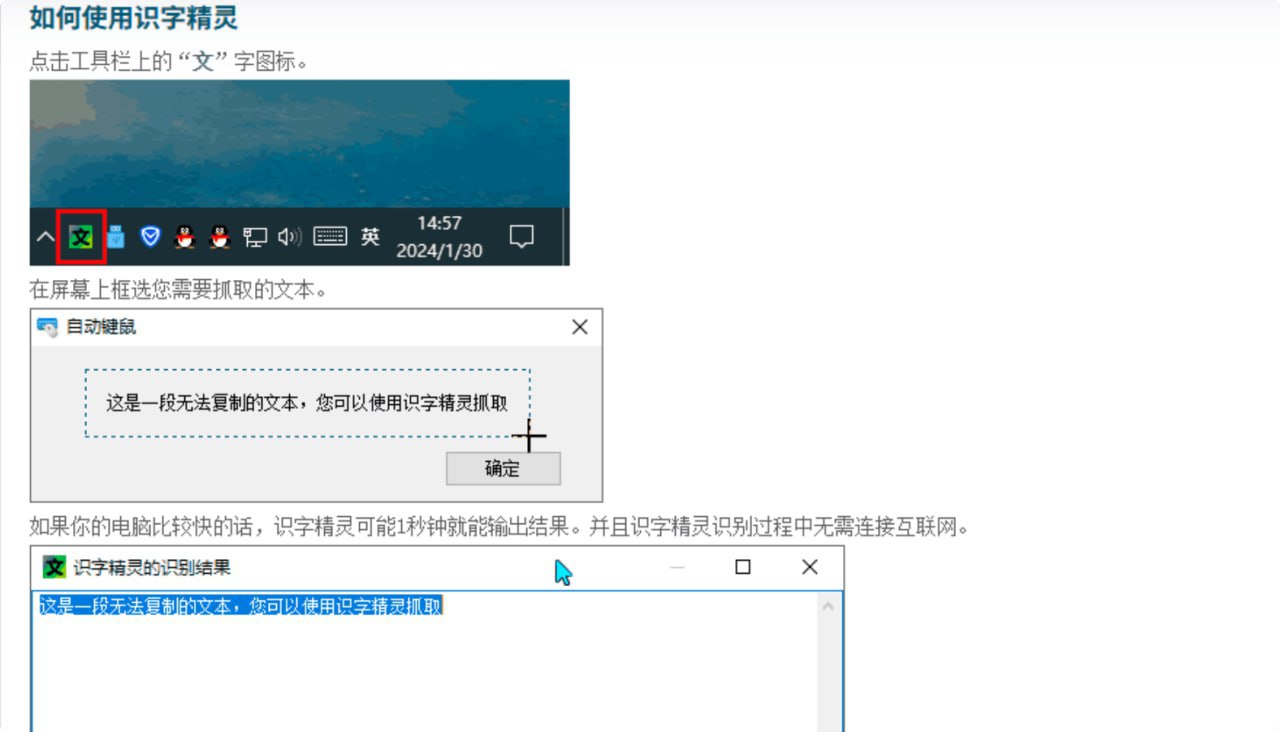 资源《识字精灵：一款功能强大的OCR文字识别工具》的海报