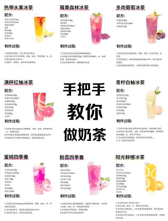资源《15种奶茶配方技术教程--》的海报