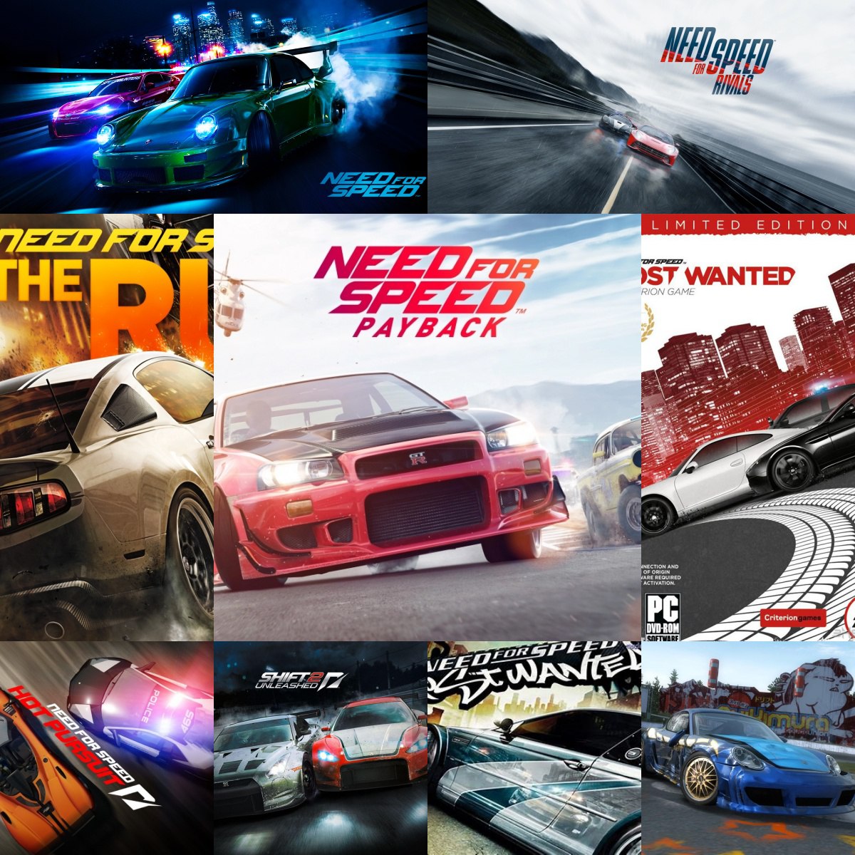 资源《极品飞车1-20合集》的海报