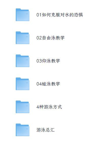 资源《游泳教学视频最全（全集）》的海报