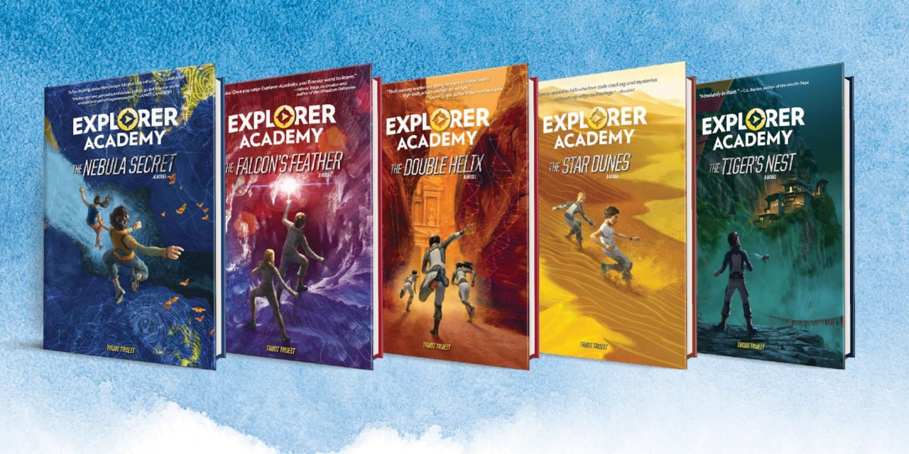 资源《青少年科学探险有声书《Explorer Academy (国家地理出品) 》》的海报