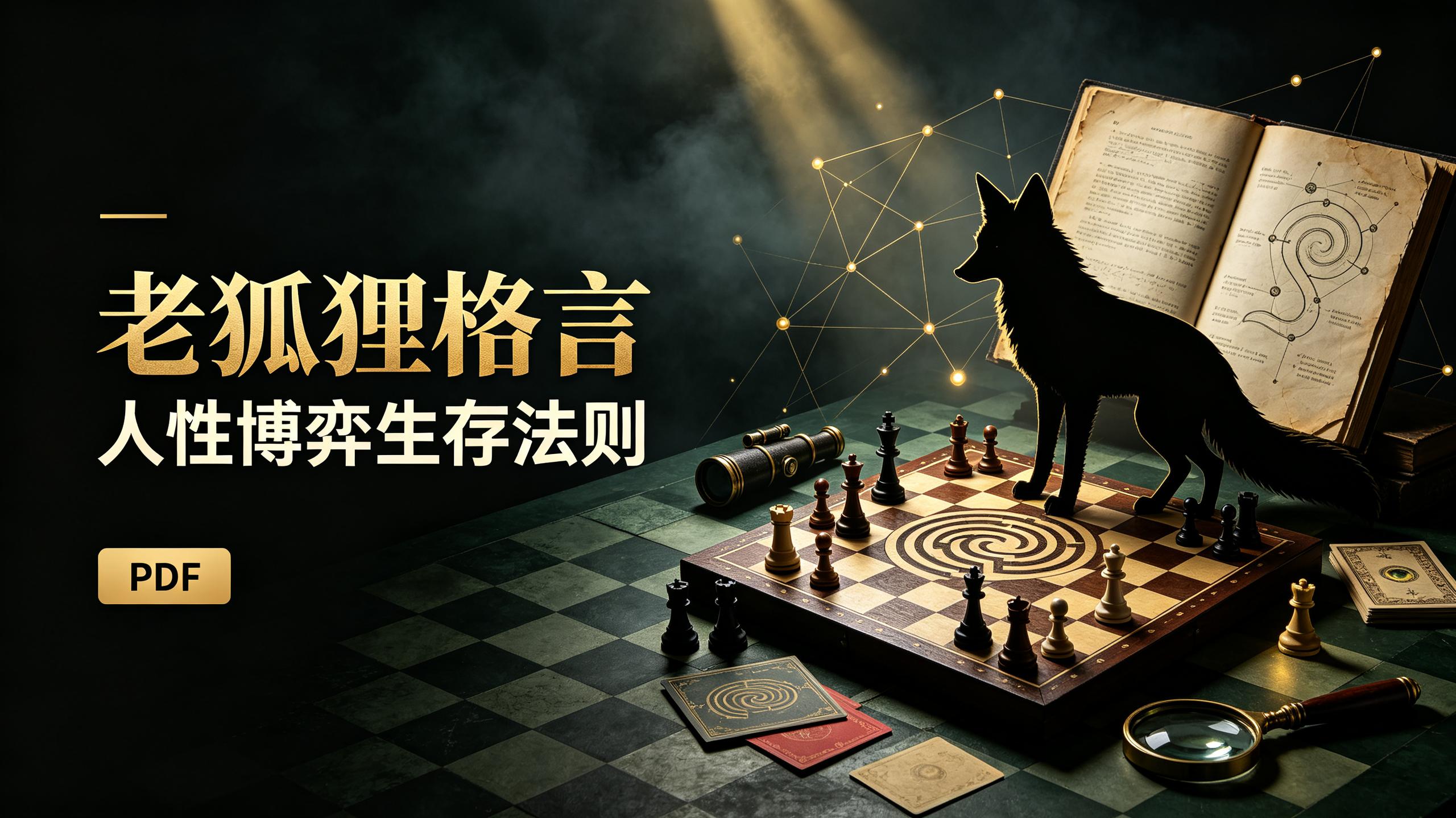 资源《《老狐狸格言》：看透人性博弈生存法则[PDF]》的海报