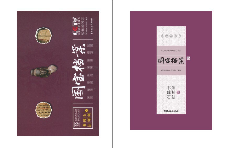 资源《《国宝档案叁：书法碑刻石刻案》国宝文物经典收藏[pdf]》的海报