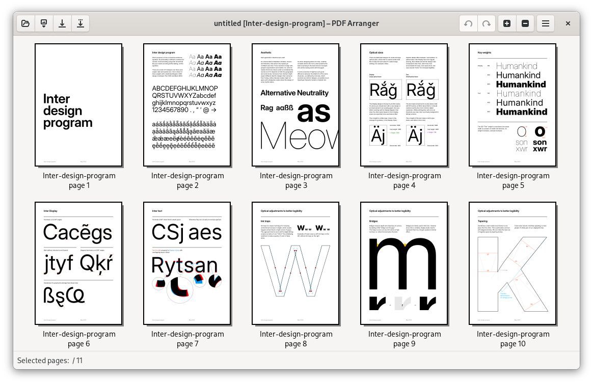 资源《PDF Arranger - 轻量级 PDF 页面编辑工具》的海报