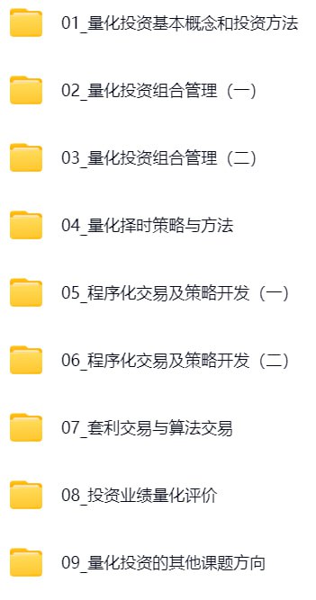 资源《【小象学院】Python量化投资与机器学习课程小象学院》的海报