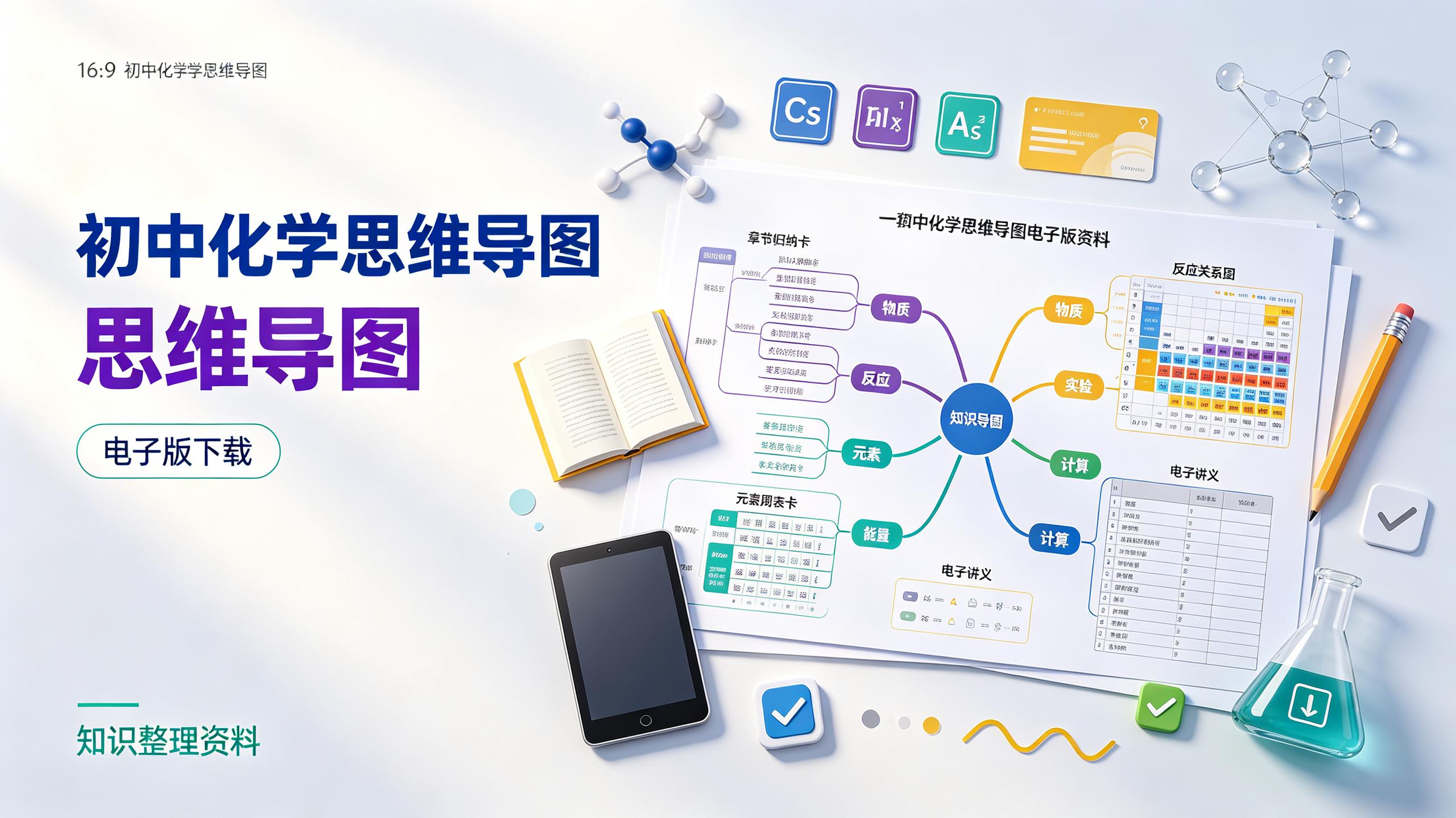 资源《初中化学《思维导图》电子版下载》的海报