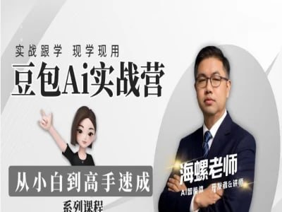 资源《豆包Ai实战营：从小白到高手速成》的海报