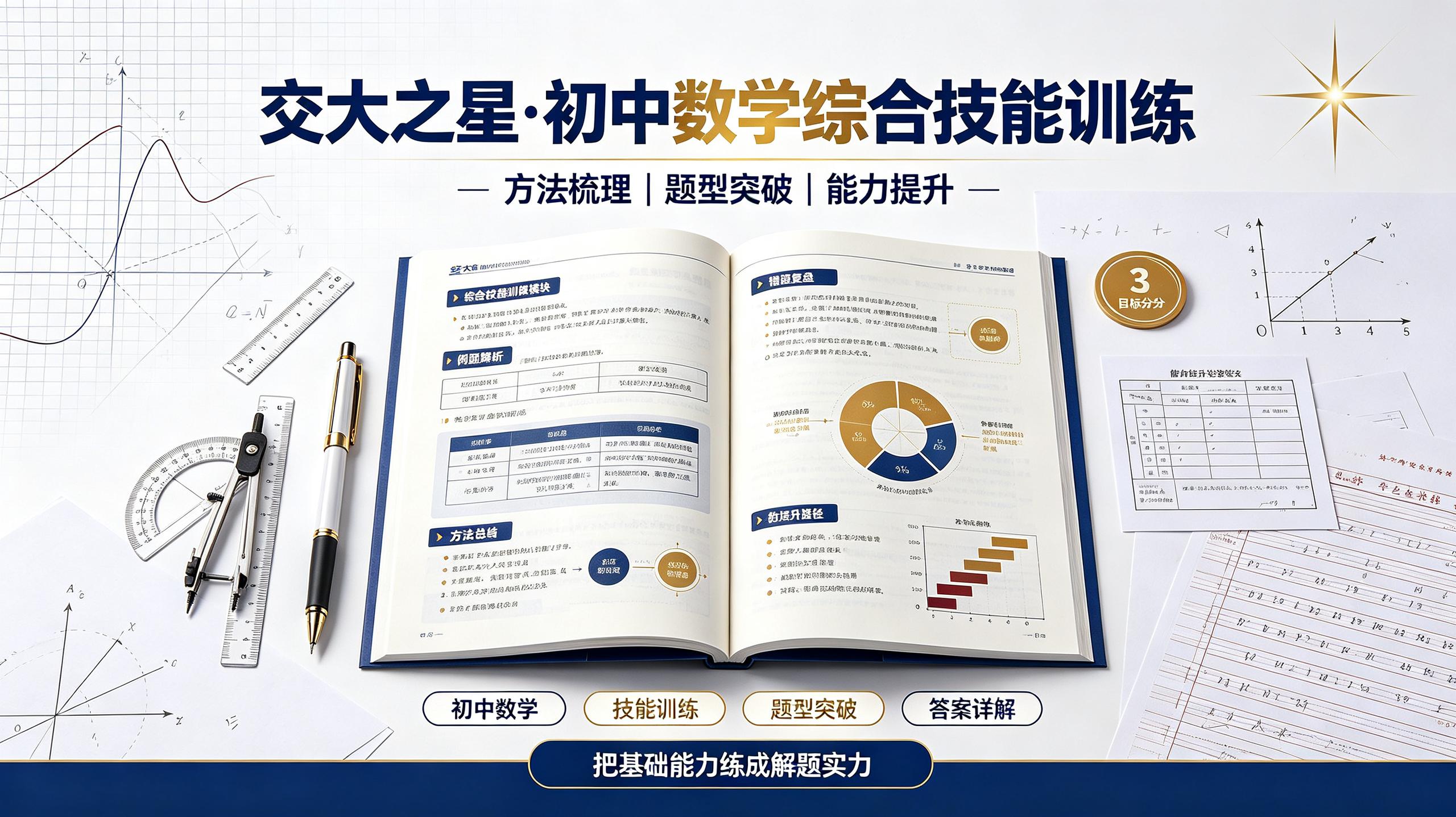 资源《交大之星·初中数学综合技能训练》的海报
